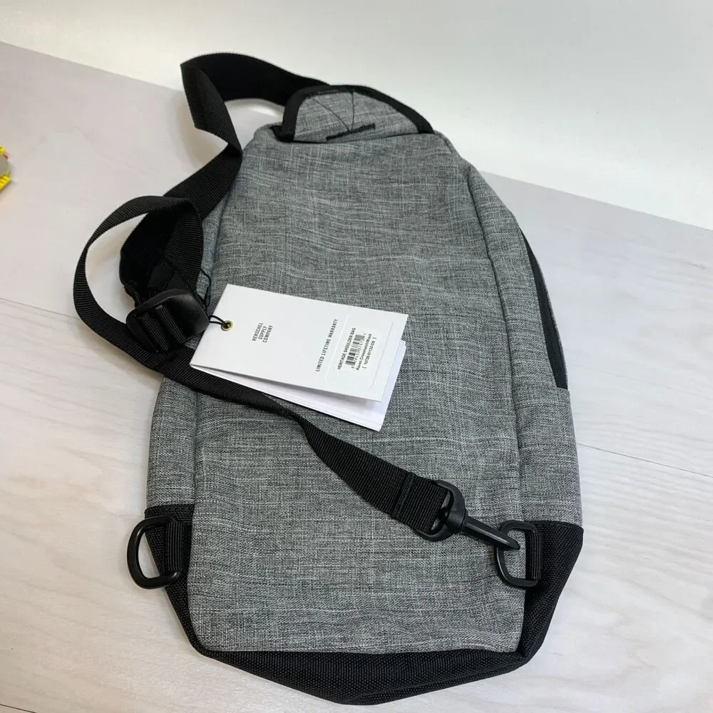Herschel Supply Co Heritage Shoulder Bag Backpack Crossbody Gray‎ Unisex